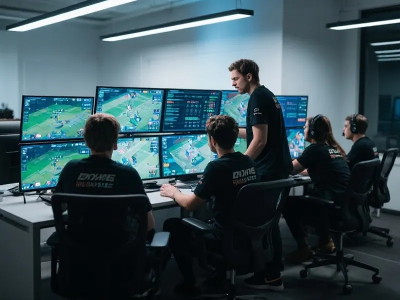 LeagueLive Team Working